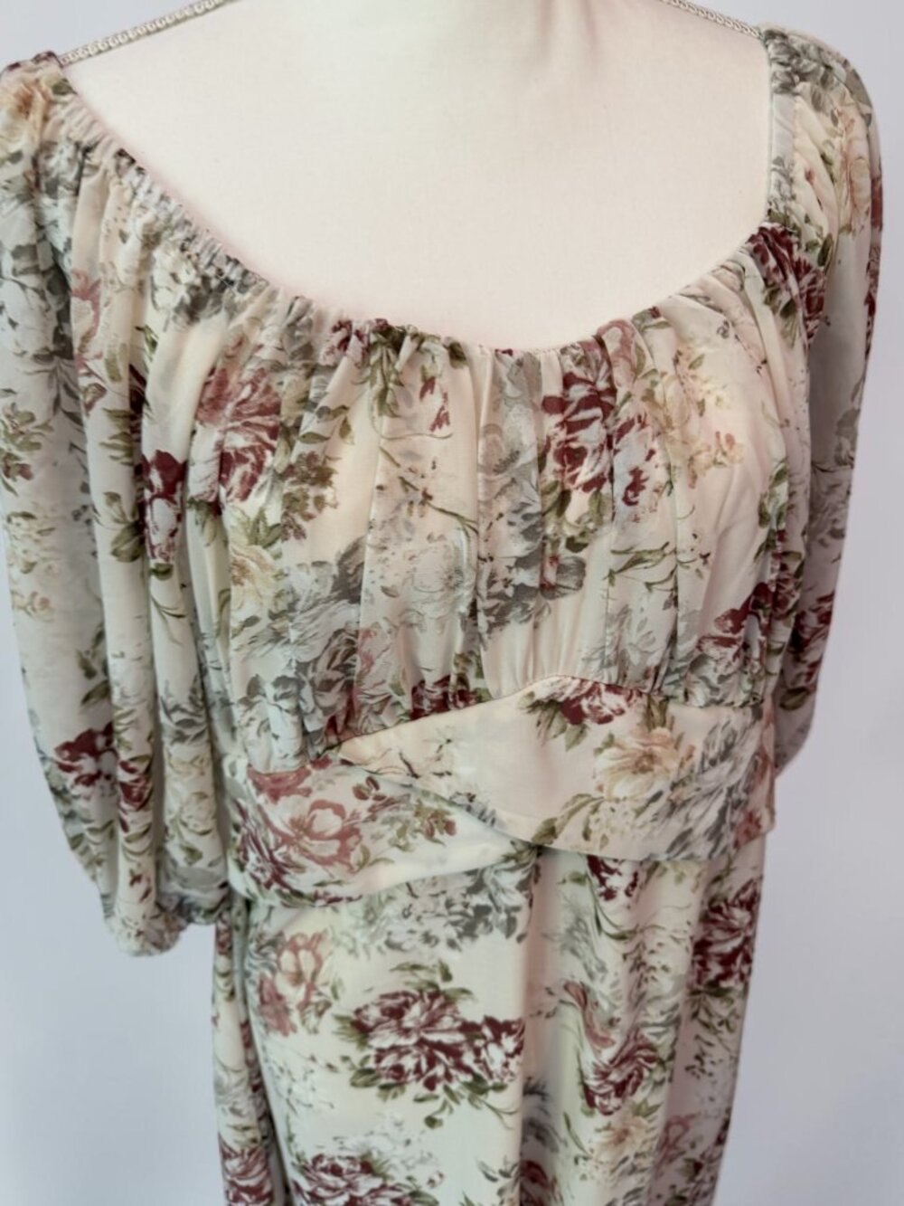 🌸 J. NNA Floral Dress | NWT | Size Large - Picture 6 of 12